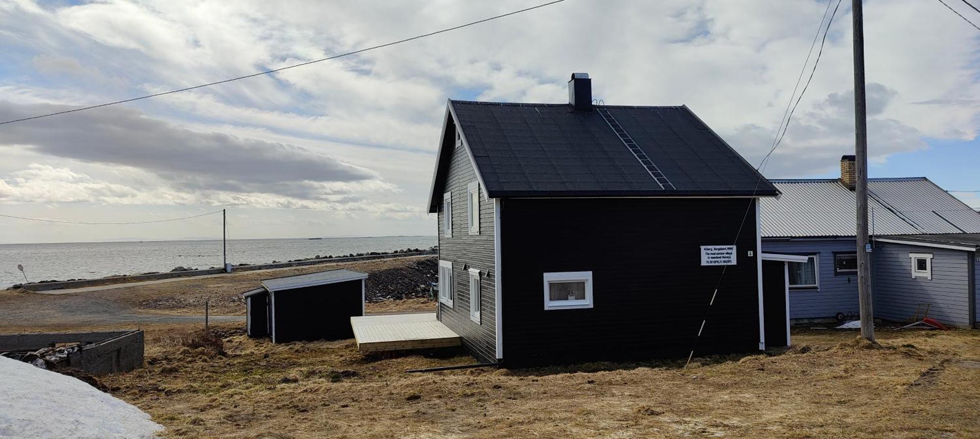 Appartamento Barents Sea Window Ytre Kiberg Esterno foto